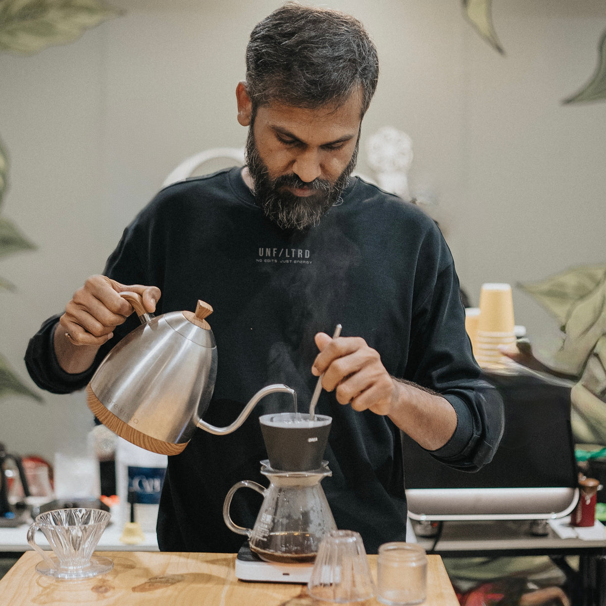 Abhil from Pour Over Lab